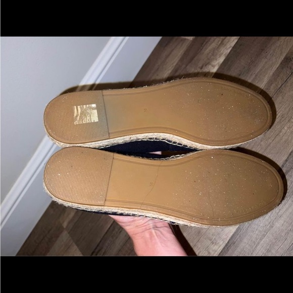 New Tory Burch Canvas Espadrilles Flat Shoes - Picture 3 of 6